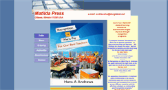 Desktop Screenshot of matildapress.com